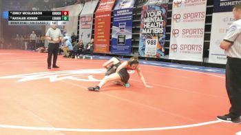 140 Class 2 lbs Cons. Round 1 - Emily McGlasson, Kirkwood vs Natalee Joiner, Lebanon