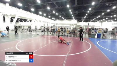 72 lbs 2nd Place - Faith Hashmi, Savage House WC vs Makaylie TalbertKim, Golden Backs MRTC