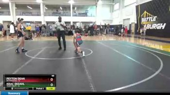 98 lbs Round 8 (10 Team) - Issac Ekdahl, Team Shutt vs Peyton Dean, 84 Athletes