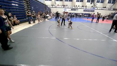 58 lbs Final - Bennett Dawson, Team Tulsa Wrestling Club vs Jackson Little, Arkansas Warthawgs