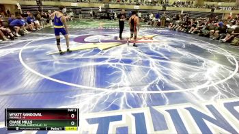 127 lbs Round 2 (4 Team) - Chase Mills, Saint Michael Albertville vs Wyatt Sandoval, Vacaville