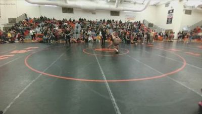 132 lbs Quarterfinal - Jocelyn Marquez, Powell Middle School vs Alexis Clark, Rocky Mountain Middle School