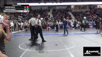 73 lbs 3rd Place Match - Karter Beals, Clay County vs Karter Werth, Quinter WC