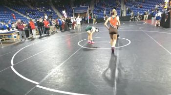 132 lbs Consi Of 8 #1 - Cecilia Pioggia, Agawam vs Adrianna Gonda, Billerica