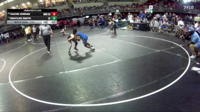 112 lbs Champ. Round 2 - Kache Jordan, Monarch Wrestling Club - David City vs Braylen Smith, Sherman Challengers