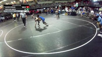 112 lbs Champ. Round 2 - Kache Jordan, Monarch Wrestling Club - David City vs Braylen Smith, Sherman Challengers