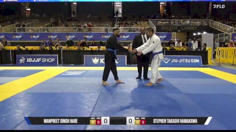 Stephen Takashi Hamakawa vs Manpreet Singh Hare 2026 Pan Jiu Jitsu IBJJF Championship
