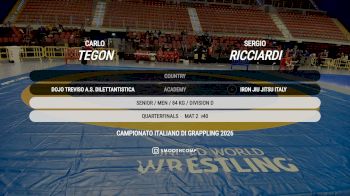 D.baccanelli vs Sergio M.mitro 2026 FIJLKAM Campionato Italiano Grappling