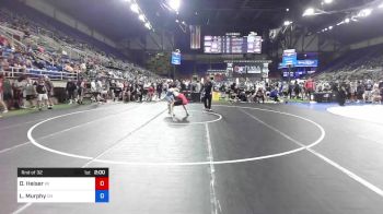145 lbs Rnd Of 32 - Daniel Heiser, Wisconsin vs Londen Murphy, Ohio