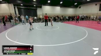 78 lbs Cons. Round 3 - Kepler Wicks, FM Wrestling Club vs Logan Johnson, Texas Select Wrestling