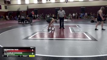 JV-20 lbs 3rd Place Match - Cj Charles Schuman, Columbus Catholic vs Remington Tack, AP-GC