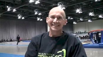 Meet Director and TCT Coach Mike Hunger after a Record Level 10 Team Total and Successful Meet
