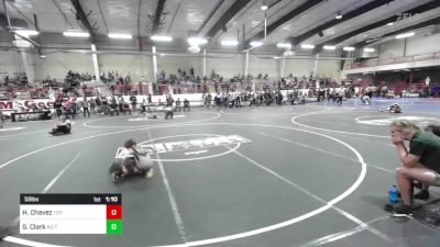 58 lbs Rr Rnd 5 - Heavenly Chavez, Top Rank vs Sierra Clark, No Team