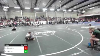 58 lbs Rr Rnd 5 - Heavenly Chavez, Top Rank vs Sierra Clark, No Team