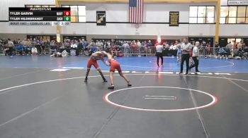 125Blue lbs Rr Rnd 1 - Tyler Garvin, Maryland vs Tyler Hildebrandt, Sacred Heart