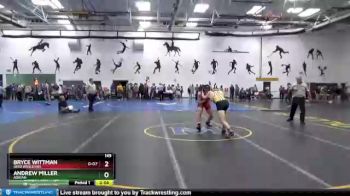 149 lbs Champ. Round 2 - Andrew Miller, Adrian vs Bryce Wittman, Ohio Wesleyan