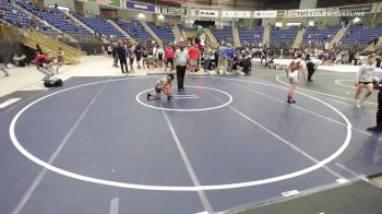 100 lbs Rr Rnd 2 - Eyston Racine, Dakota Rattlers vs Jacob Jara, Duran Elite