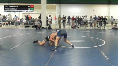 132 lbs Consi Of 64 #1 - Colt Cambruzzi, NC vs Tyler Mindala, SC