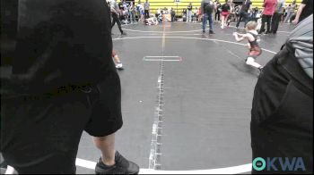 67 lbs Round Of 16 - Matthew Powell, F-5 Grappling vs Boone Hayes, Weatherford Youth Wrestling