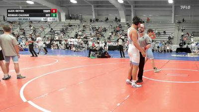195 lbs Rr Rnd 2 - Alex Reyes, Triumph Blue - HSB vs Roman Calvani, Botetourt Training Center - HSB