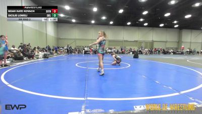 100 lbs Rr Rnd 2 - Noah Kate Kovach, SOTM Big vs Sicilie Lomeli, Shelton Wrestling Academy 7-12