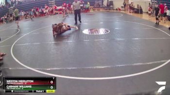 80 lbs Round 3 (8 Team) - Carmani Williams, The Other Guys vs Weston MIddleton, The Untouchables