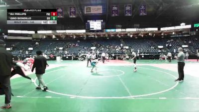 140 lbs 1st Place Match - Gino Biondillo, BKV1 vs Eli Phillips, PWCA