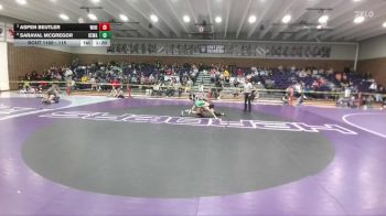115 lbs Quarterfinal - Aspen Beutler, Wind River vs Saraval McGregor, Kelly Walsh