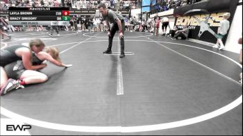 135 lbs 2nd Place - Layla Brown, Standfast OKC vs Gracy Gregory, Shelton Wrestling Academy