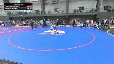 Junior Boys GR - 132 lbs Champ. Round 2 - Shelton Hirsch, CA vs Roman Zelenka, CA