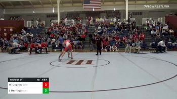 132 lbs Prelims - Wyatt Cyprow, St. John's School vs Ian Herring, McCallie School