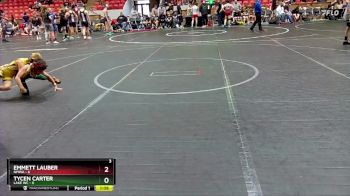 52 lbs Semis (4 Team) - Emmett Lauber, NMWA vs Tycen Carter, Lake WC