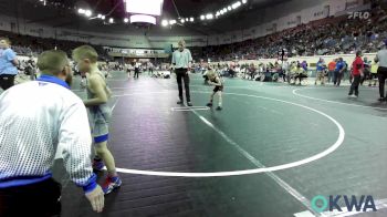 46 lbs Consi Of 32 #2 - Knox Williams, Perry Wrestling Academy vs Mason McCuistion, Pryor Tigers