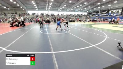 106 lbs Round Of 128 - Carson Campos, VA vs Yasser Valdez, GA