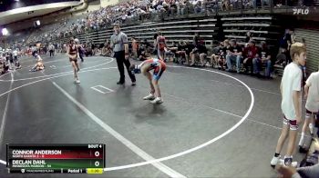 100 lbs Round 2 (6 Team) - Declan Dahl, Minnesota Maroon vs Connor Anderson, North Dakota 2