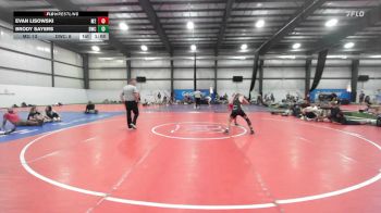 123 lbs Rr Rnd 4 - Evan Lisowski, M2 Training Center - BHS vs Brody Sayers, DoughBoy WC - BHS