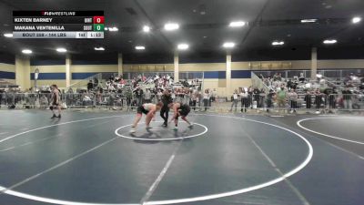 144 lbs Round Of 32 - Kixten Barney, Uintah vs Makana Ventenilla, South Kona WC