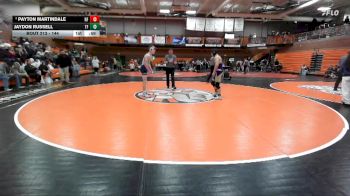 144 lbs Cons. Semi - Payton Martindale, North Fremont vs Jaydon Russell, Twin Falls