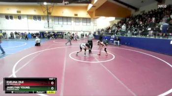107 lbs Round 1 - Jaselynn Young, Window Rock vs Evelina Zile, Lee Williams HS