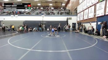 66 lbs Quarterfinal - Thomas Eagle, Sublime Wrestling Academy vs Harley Gentry, Challis Blackheart Wrestling Club