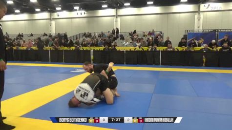 Khodor Radwan Hoballah vs Borys Borysenko 2024 World IBJJF Jiu-Jitsu No-Gi Championship