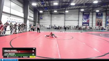 68 lbs Rd# 1 9:00am Friday - Urijah Gomez, Aggression Legionaries vs Liam Reeves, Kentucky Jokers