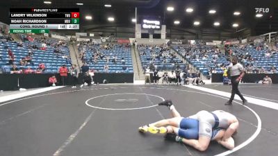 157 lbs Cons. Round 1 - Landry Wilkinson, Texas Wesleyan vs Noah Richardson, Missouri Baptist University
