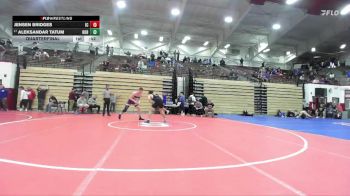 190 lbs Quarterfinal - Aleksandar Tatum, Hobart vs Jensen Bridges, Indian Creek