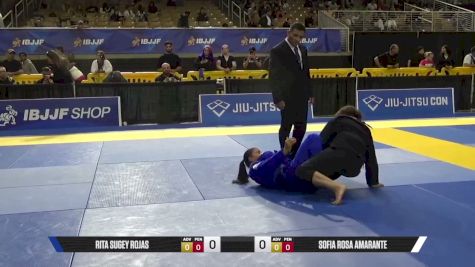 Rita Sugey Rojas vs Sofia Rosa Amarante 2026 Pan Jiu Jitsu IBJJF Championship