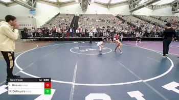 60-B lbs Semifinal - Liam Reeves, Steel Valley Renegades vs Rocco DeAngelis, Orchard Lane Wrestling Club