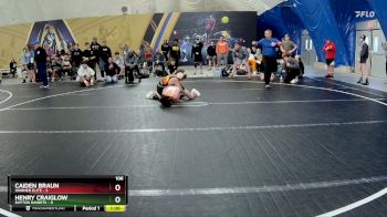 106 lbs Round 6 (8 Team) - Caiden Braun, Warner Elite vs Henry Craiglow, Dayton Bandits