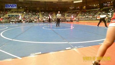 67 lbs Consi Of 16 #1 - Levi Angel, Reign vs Stetson Scott, Cowboy Wrestling Club