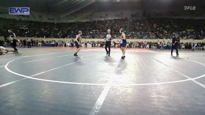 133 lbs Consi Of 64 #2 - Montana Mullinax, Southmoore SaberCats Wrestling vs Daniel Damron, Broken Arrow Junior High