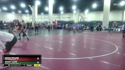 113 lbs Round 2 (10 Team) - Aidan Spilker, The Firemen Blue vs Wyatt Coop, Seneca Fighting Irish